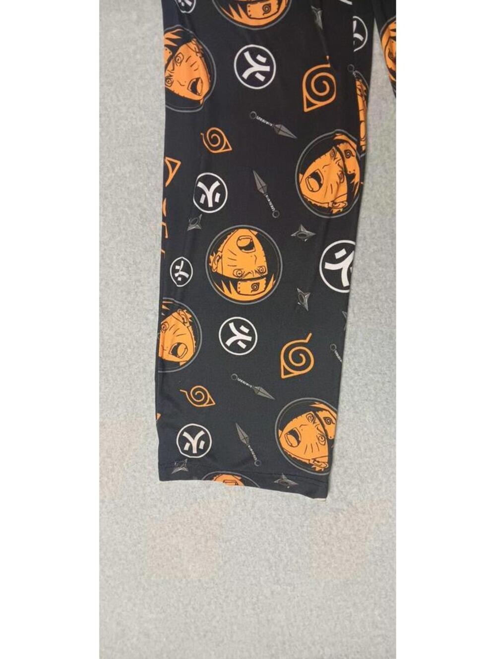 Naruto Shippuden Pajama Sleep Pants Mens Size Small Multicolor all-over print... - Picture 6 of 12